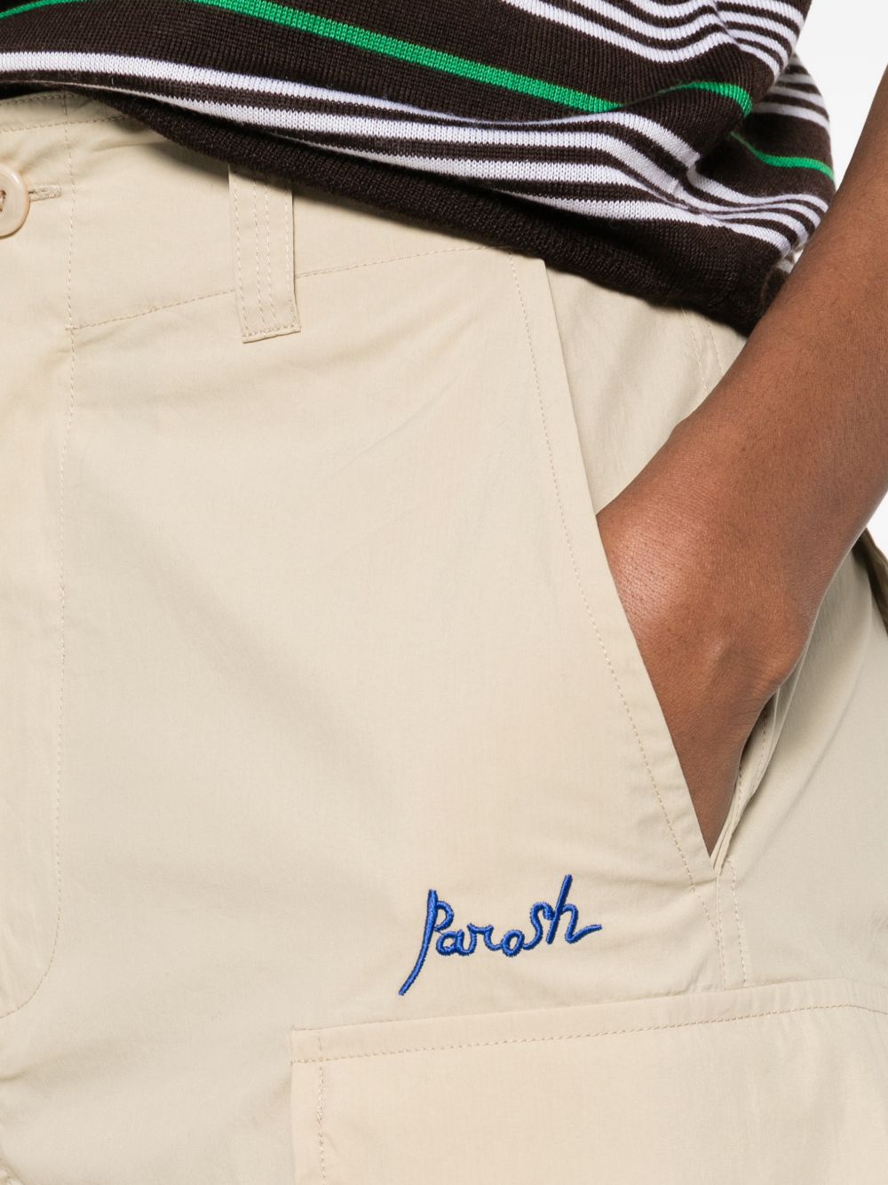Parosh P.A.R.O.S.H. Nylon and cotton trousers - view 2
