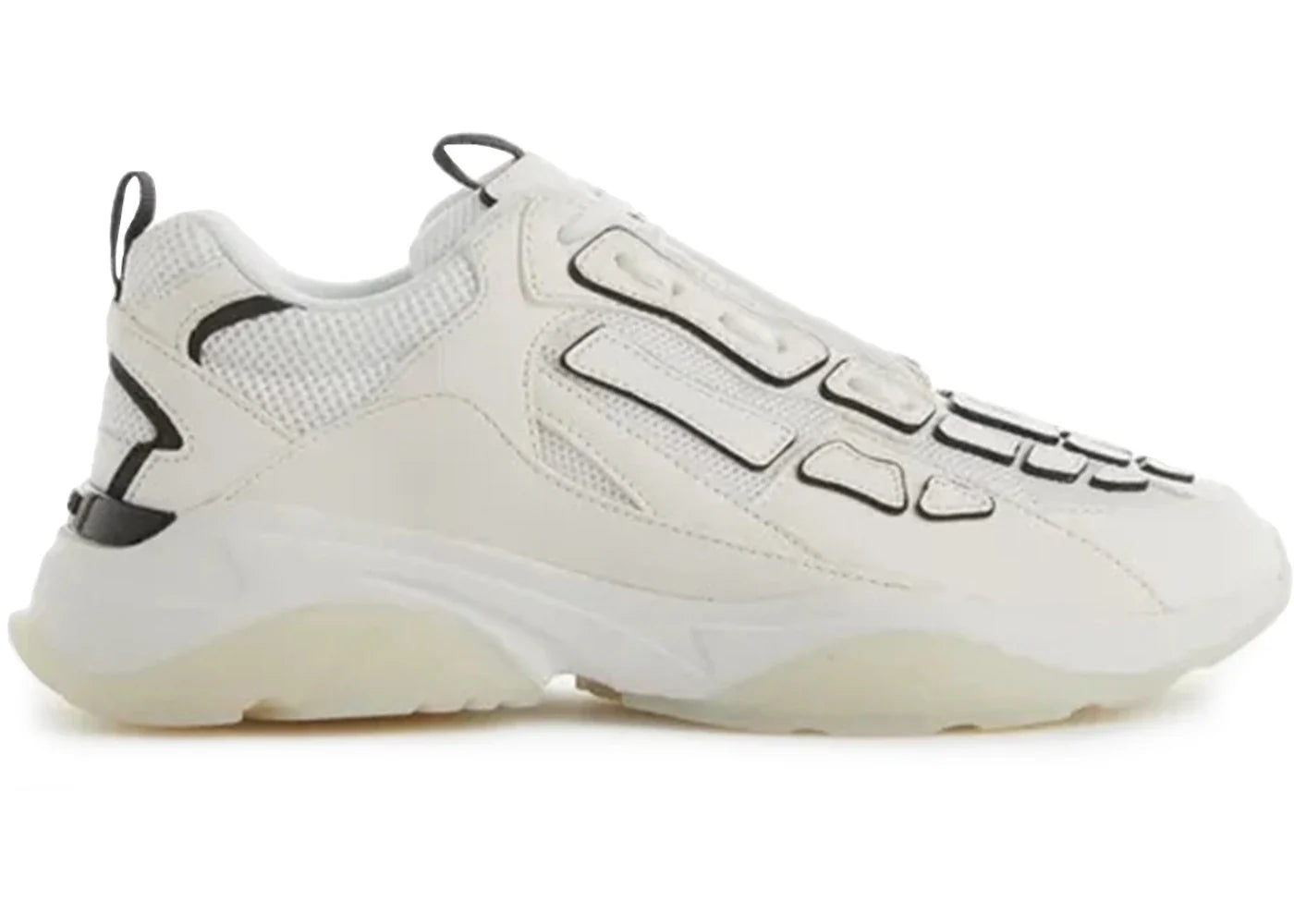 Amiri Bone Runner Off-White Black