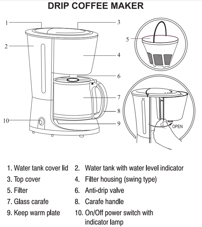 RasoiShop NAVRATRI COMBO #1 - Prestige Coffee Maker + Oasis Coffee Mug Flair Set of 6 - view 5