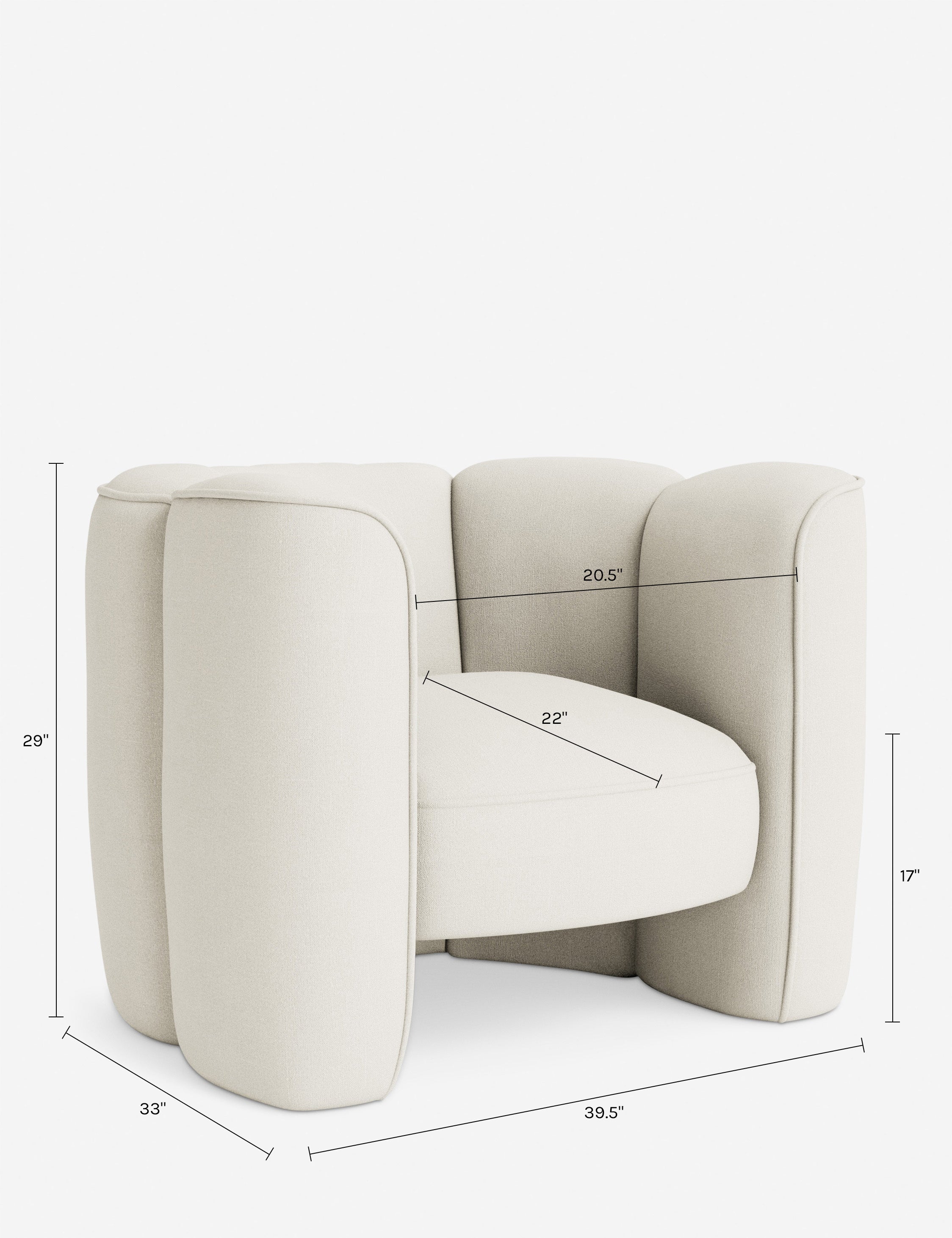 Lulu and Georgia Mila Chair by Eny Lee Parker - view 205