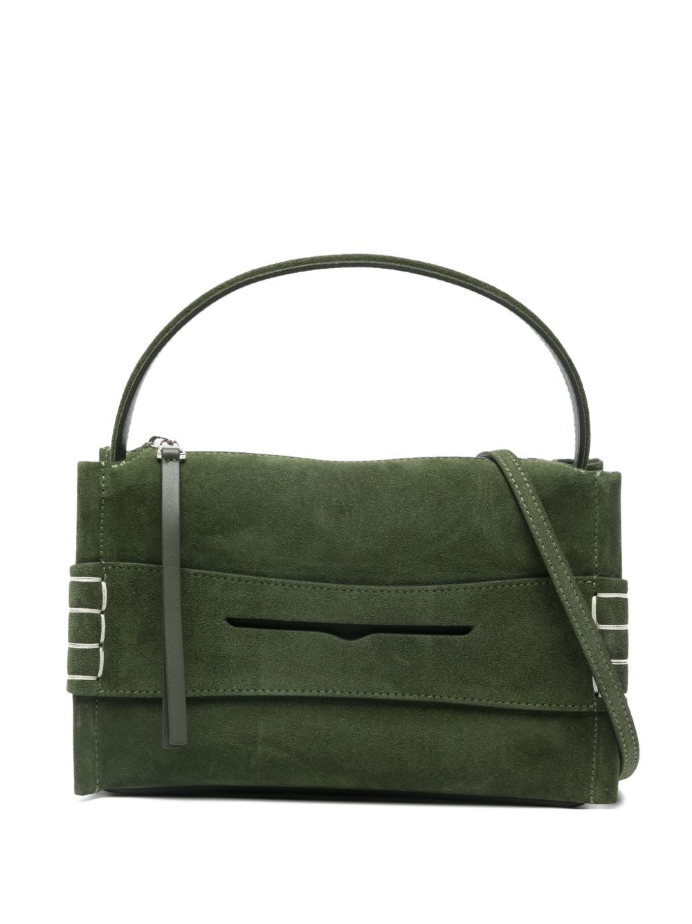 032C JW Anderson Loafer Medium Shoulder Bag – Calf Suede 100%
