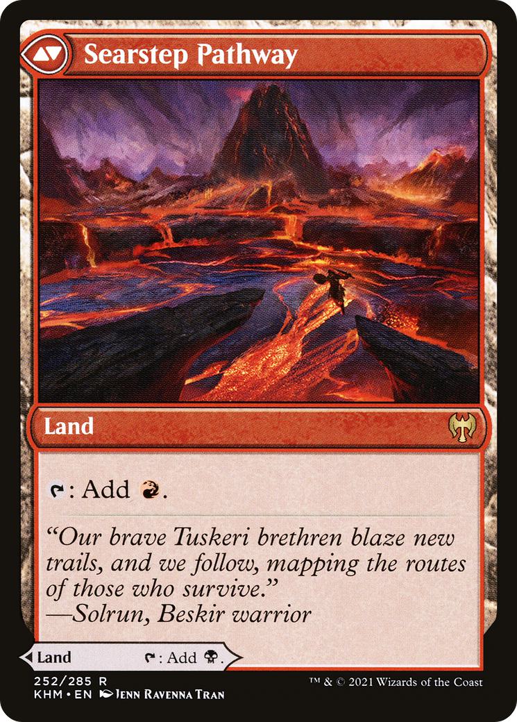 Magic Blightstep Pathway // Searstep Pathway [KHM-252] [The List] [Non-Foil] - view 2