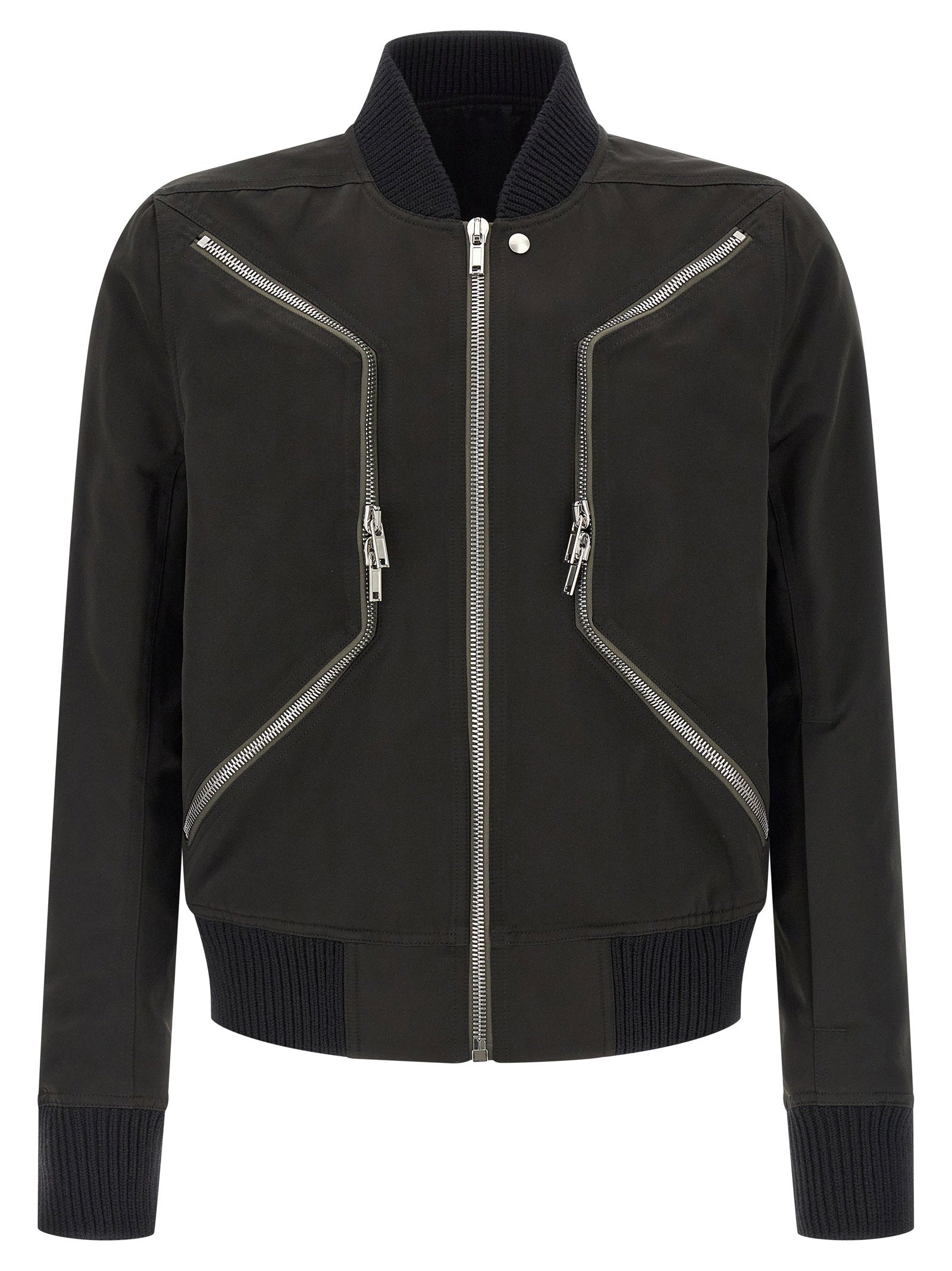 Rick Owens Heizer Flight Bomber Jacket – 100% polyester