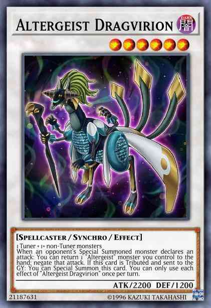 Yu-Gi-Oh! Altergeist Dragvirion - DANE-EN033 - Common - 1st Edition