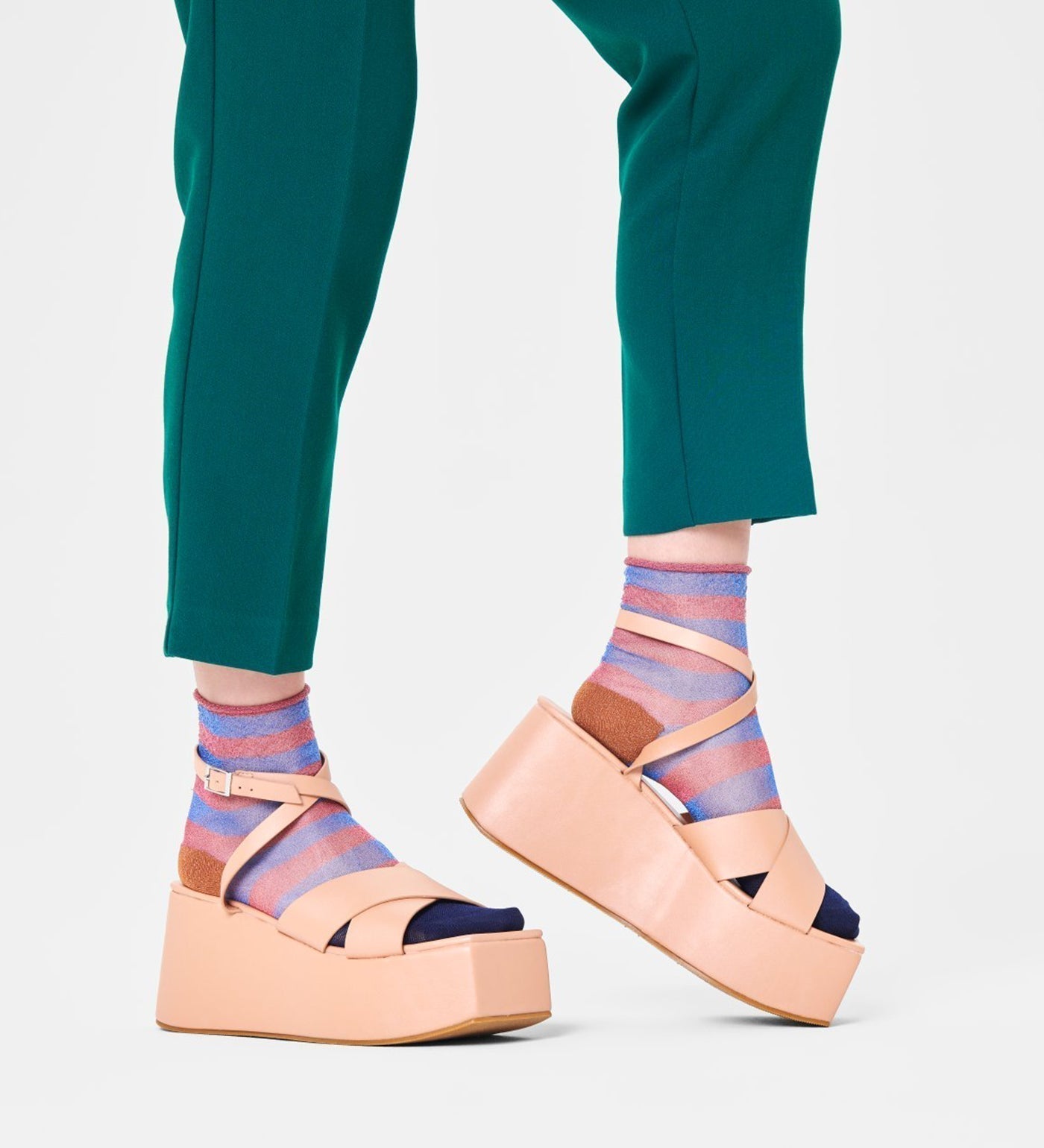 Happy Socks Franca Calf Length Socks for Women - view 2
