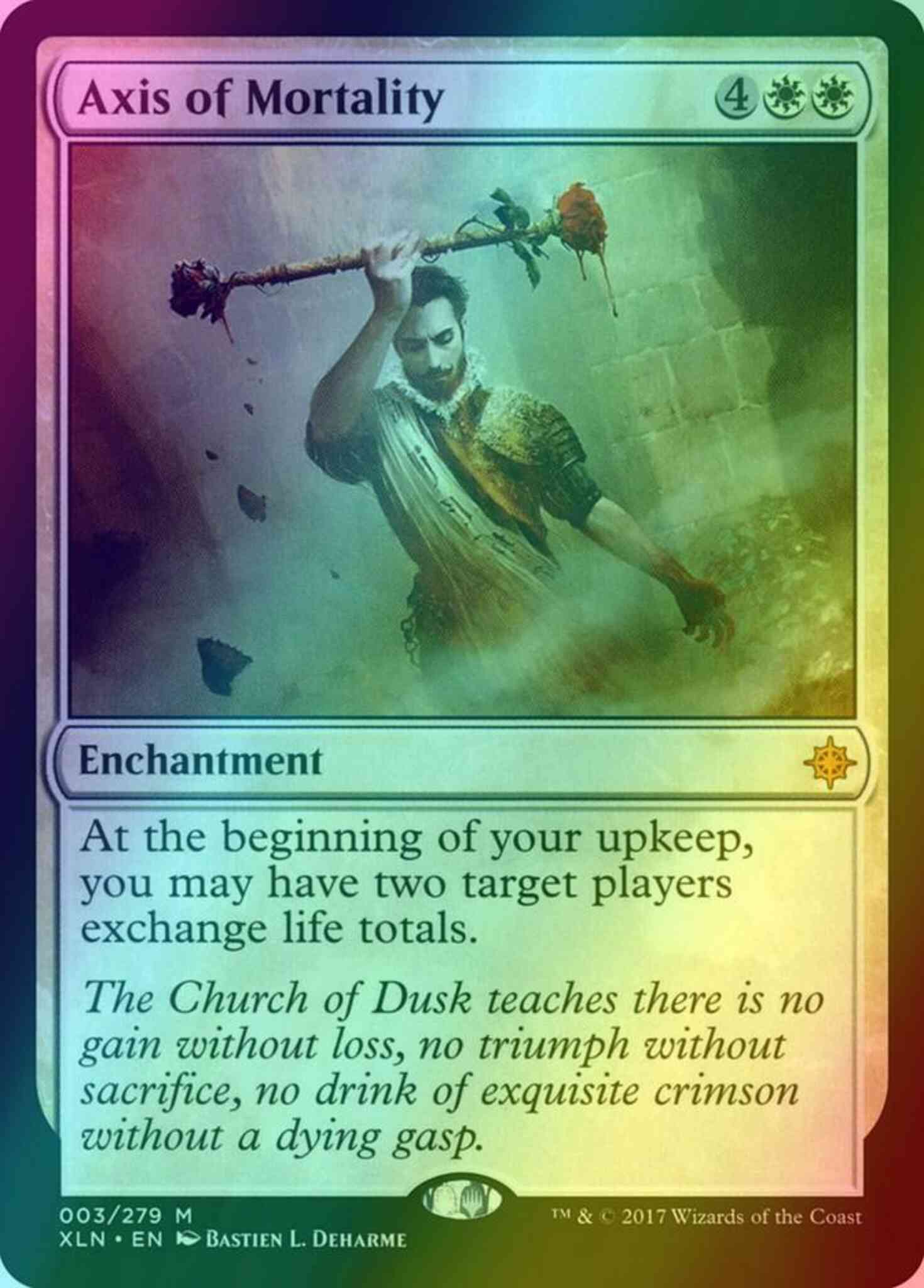 Magic Axis of Mortality [3] [Ixalan] [Foil]