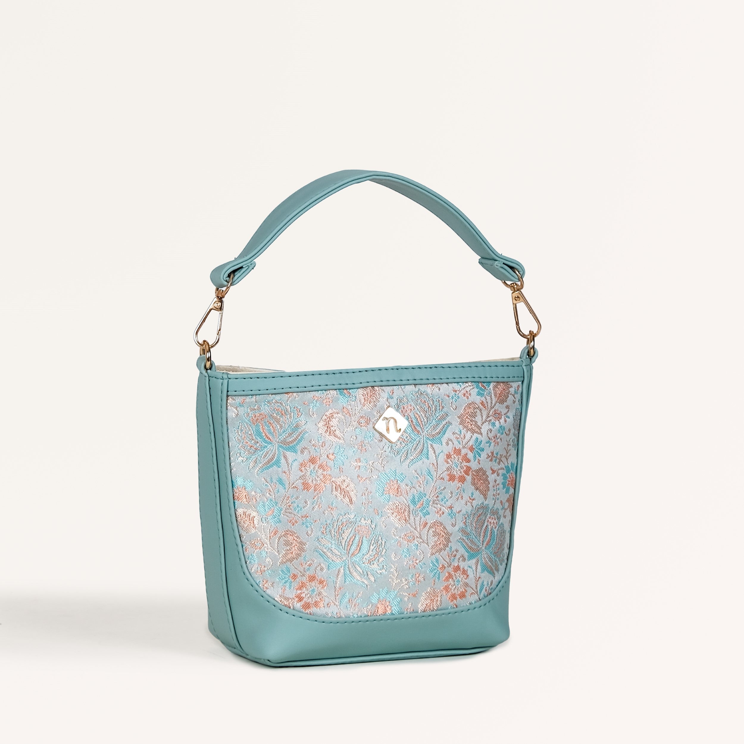 Nestasia Eden Structured Bucket Bag Mint - view 2