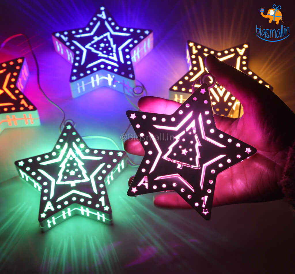 PunitSB Star Tree Multicolored String Lights
