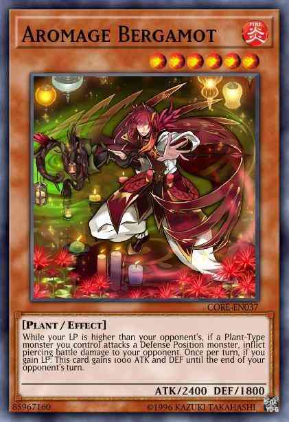 Yu-Gi-Oh! Aromage Bergamot - CORE-EN037 - Rare - 1st Edition