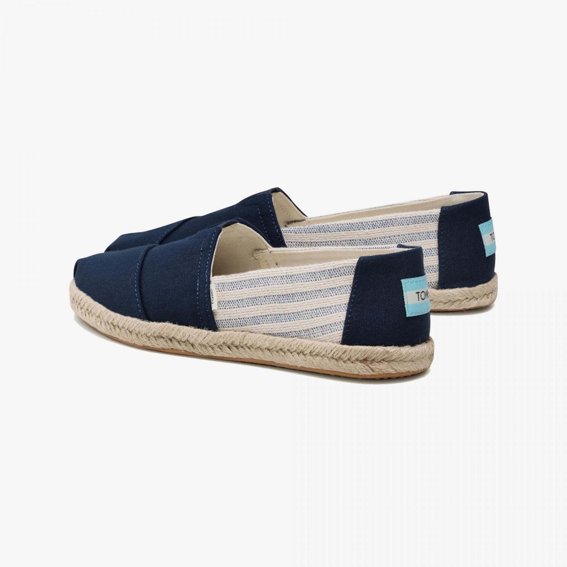 Toms | ESPADRILLE ALPARGATA { NAVY / DENIM BLUE - view 2