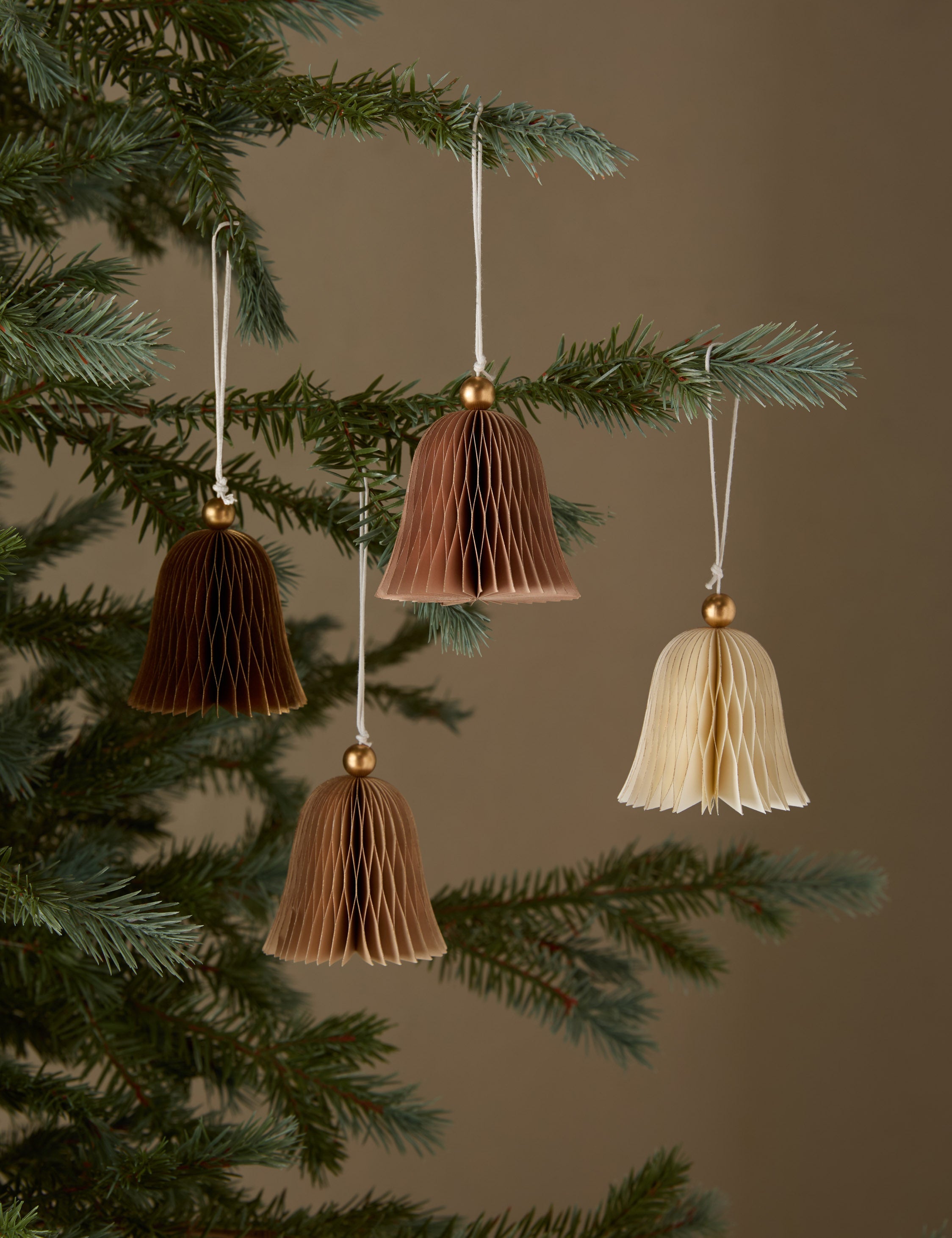 Lulu and Georgia Revel Paper Bell Ornaments (set of 4) - view 2