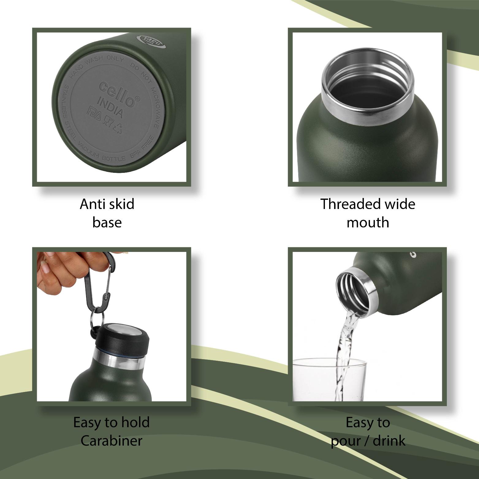 Cello Duro Hector Flask, Vacusteel Water Bottle - view 71