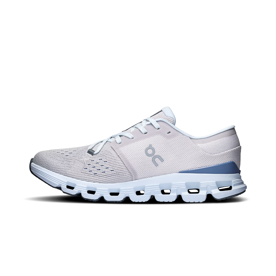 On Running Cloud X 4 Silver Chambray (W) – BEIGE