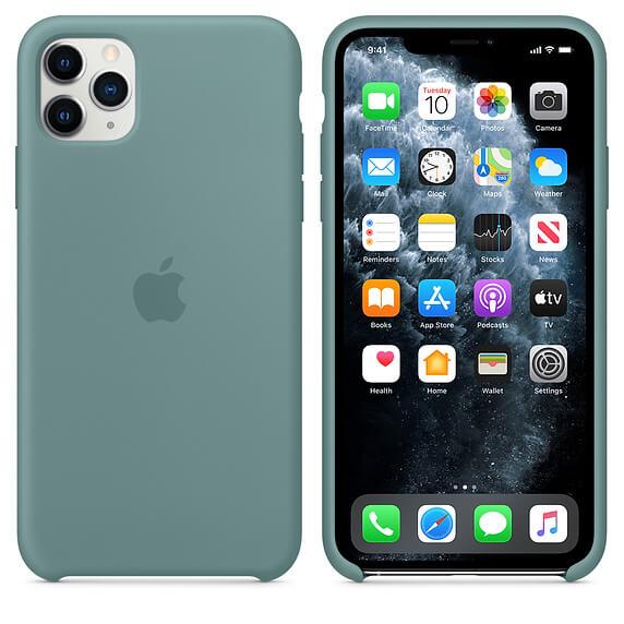 KShop Silicone Case For iPhone 11 Pro Max - Pine Green - view 3