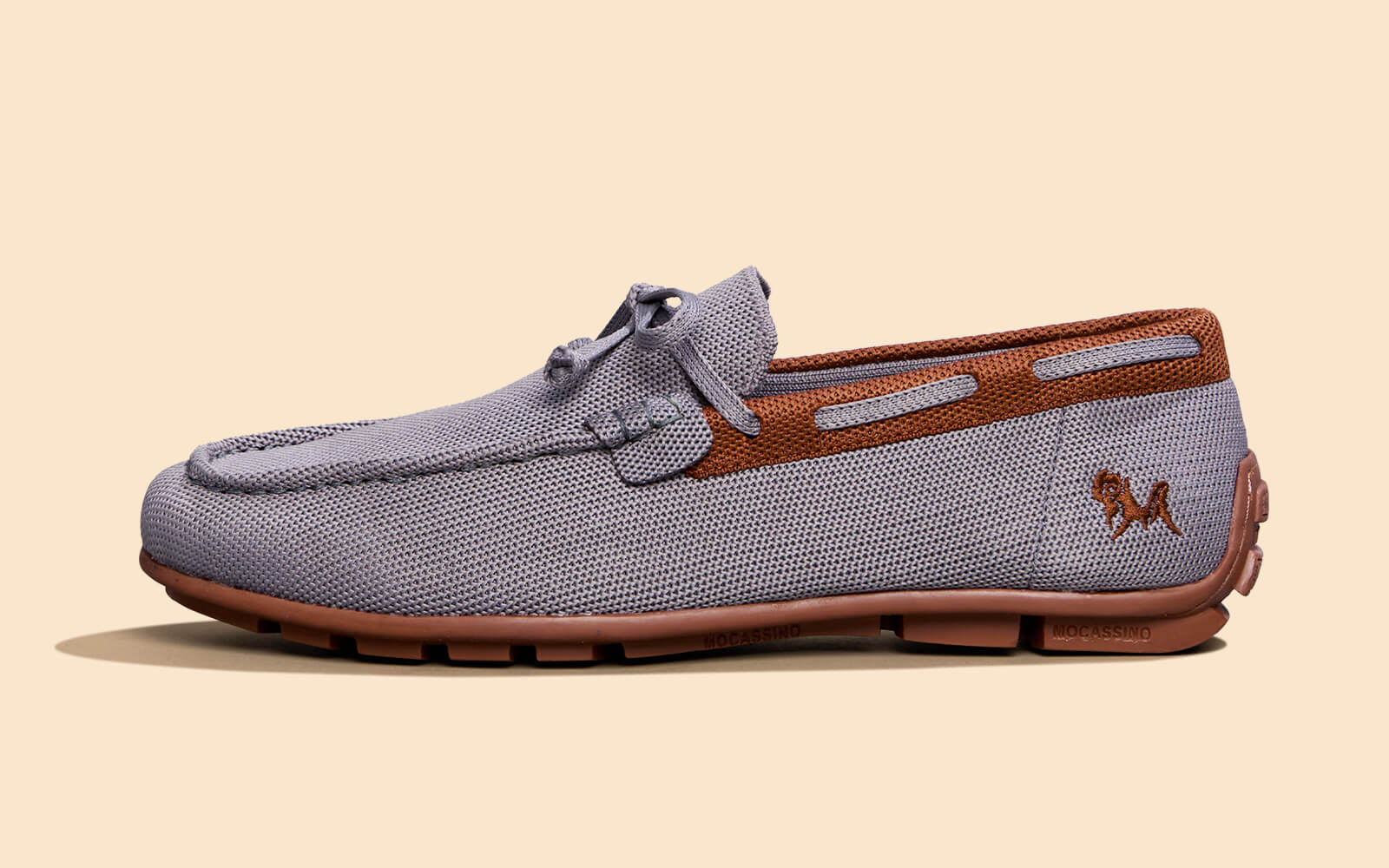 Neeman's ReLive Knit Boat Loafers : Grey - view 4