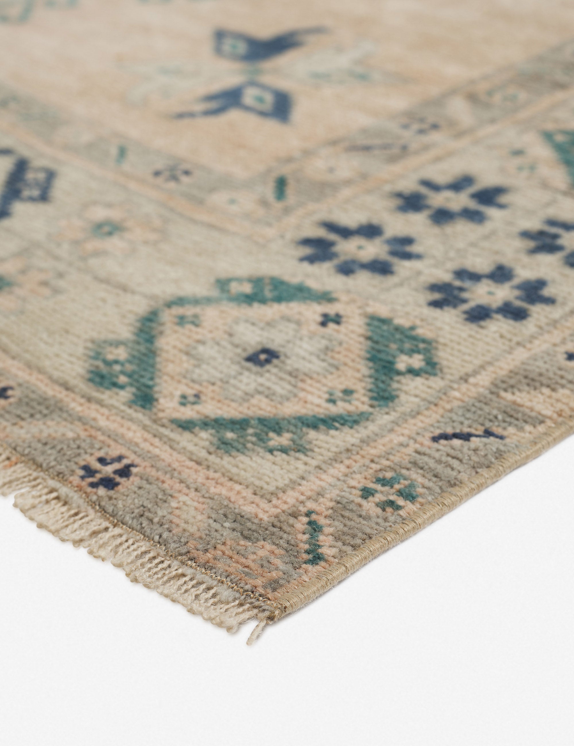 Lulu and Georgia Shai Vintage Runner Rug, 4'6" x 10'3" - view 2