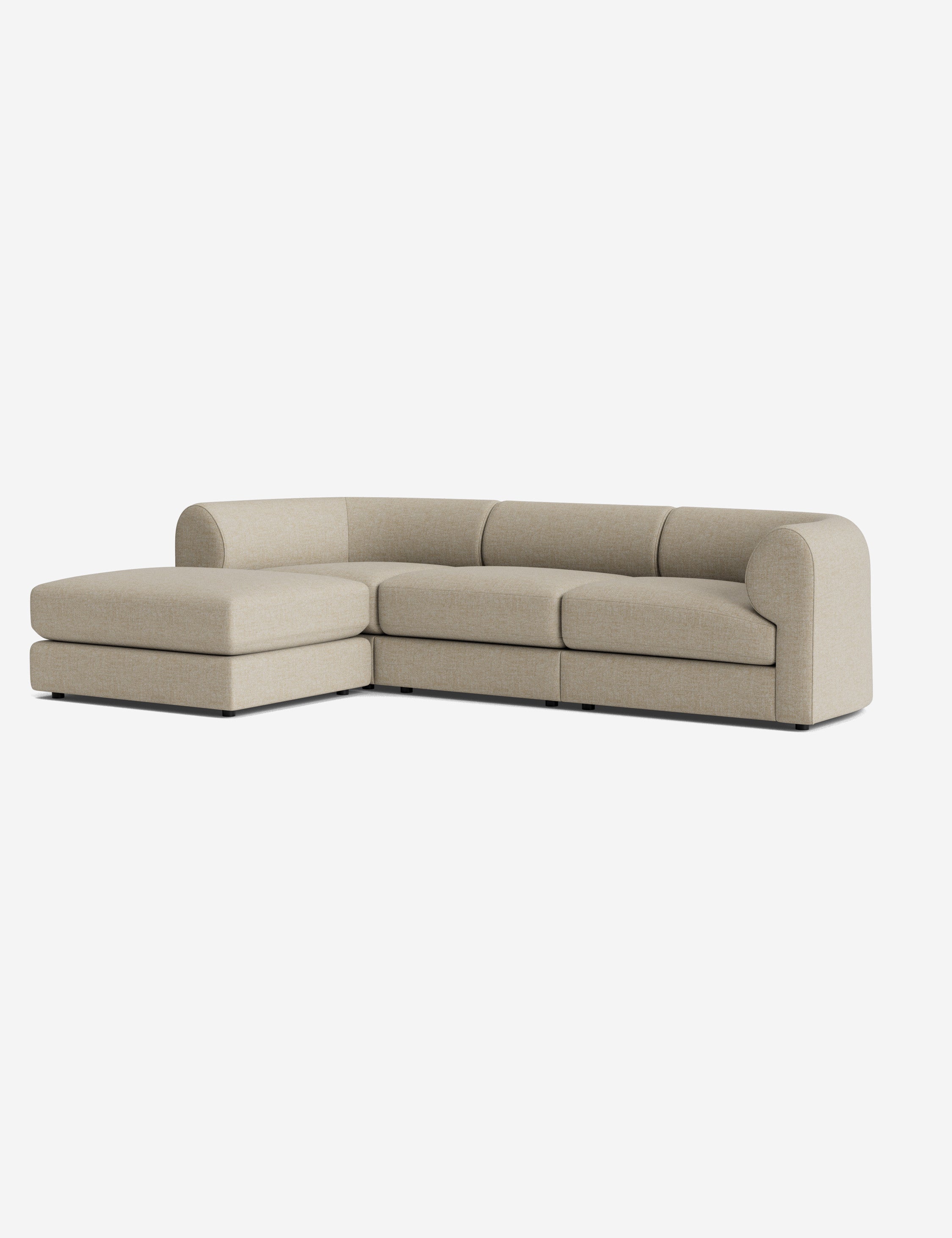 Lulu and Georgia Sergio Modular Sectional Sofa With Ottoman - view 167