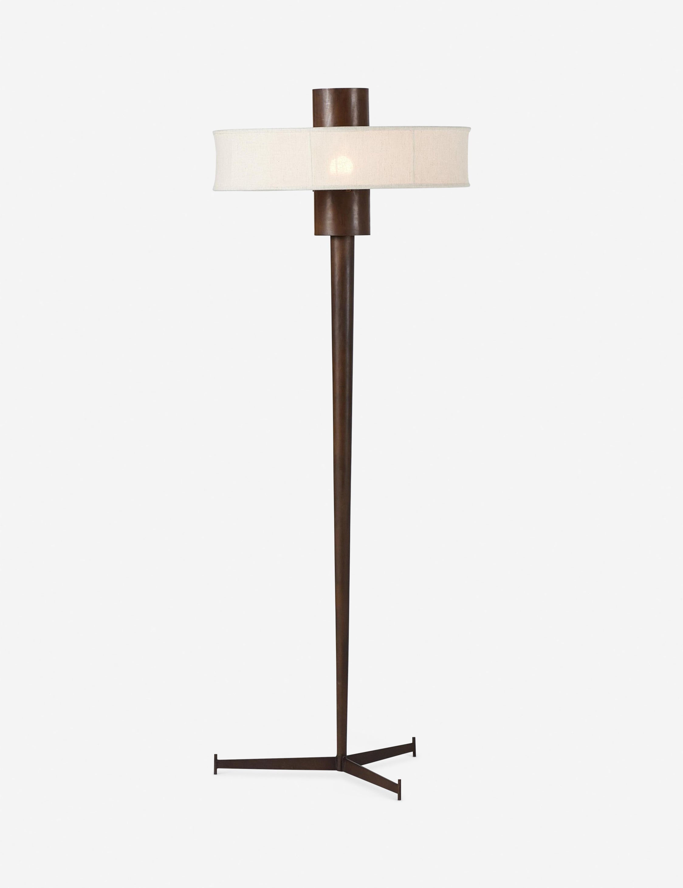 Lulu and Georgia Massimo Floor Lamp – Dark Brown - view 2