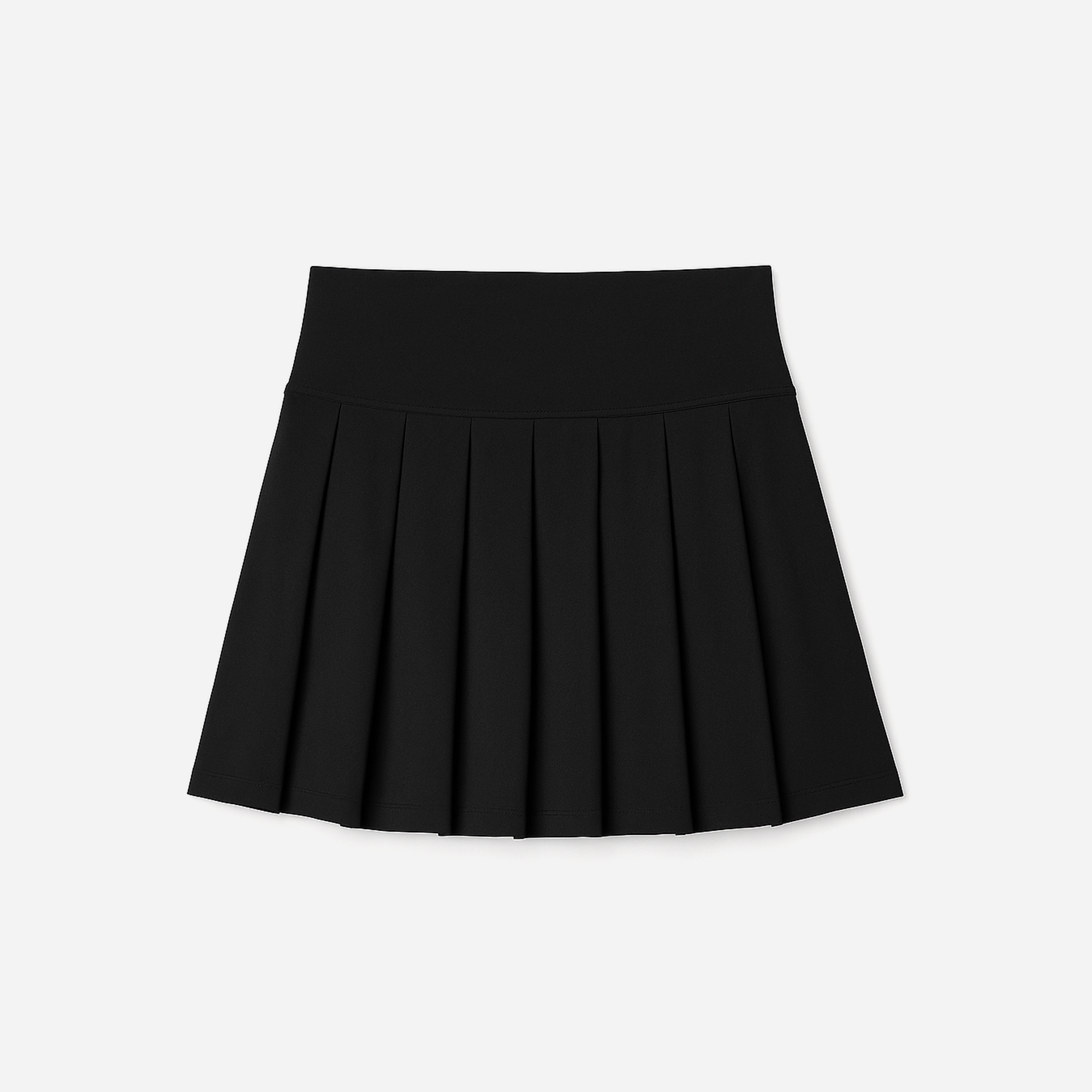 Wilson Classic Pleated Mini Skirt Black