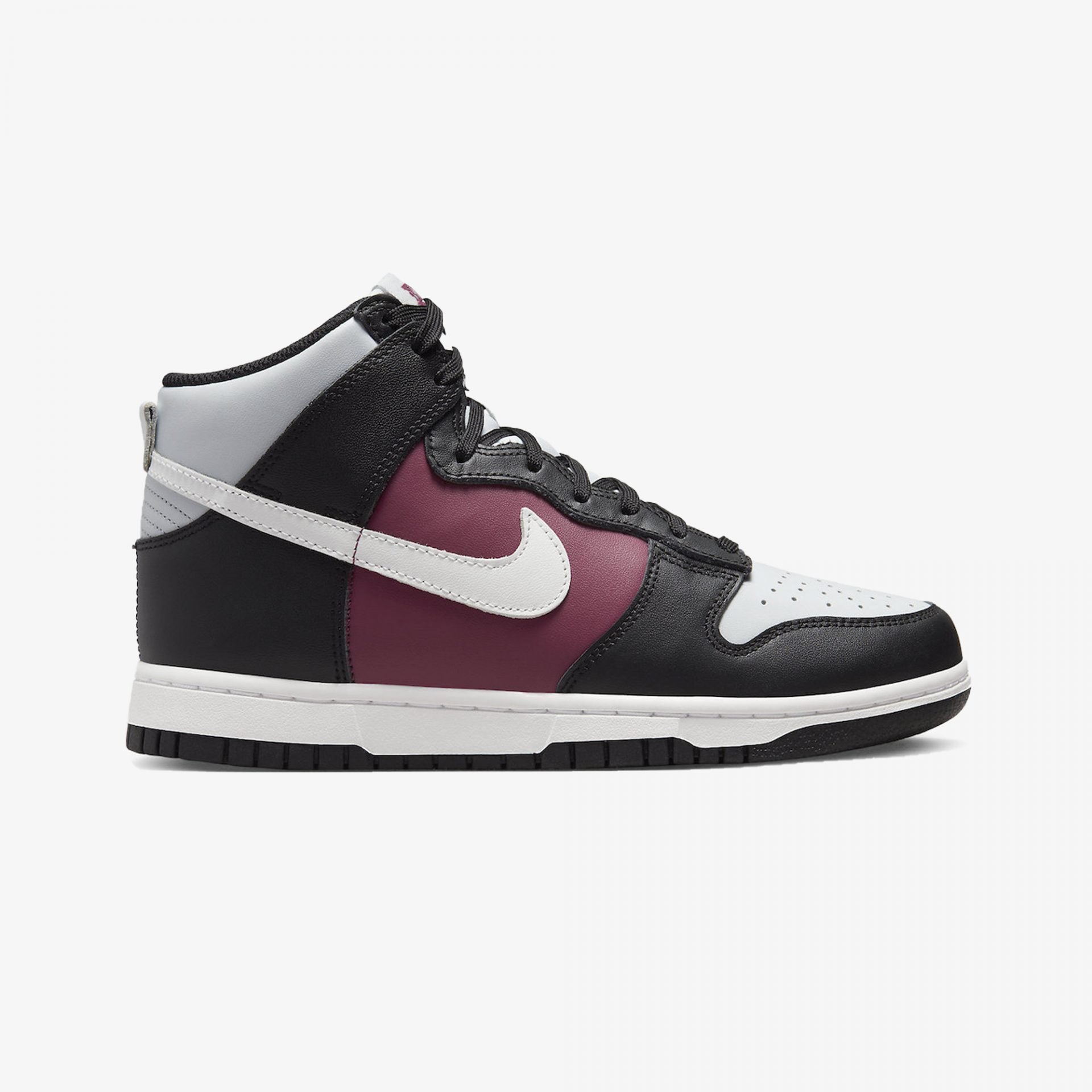 Nike | DUNK HIGH { BLACK/SUMMIT WHITE/ROSEWOOD - view 4