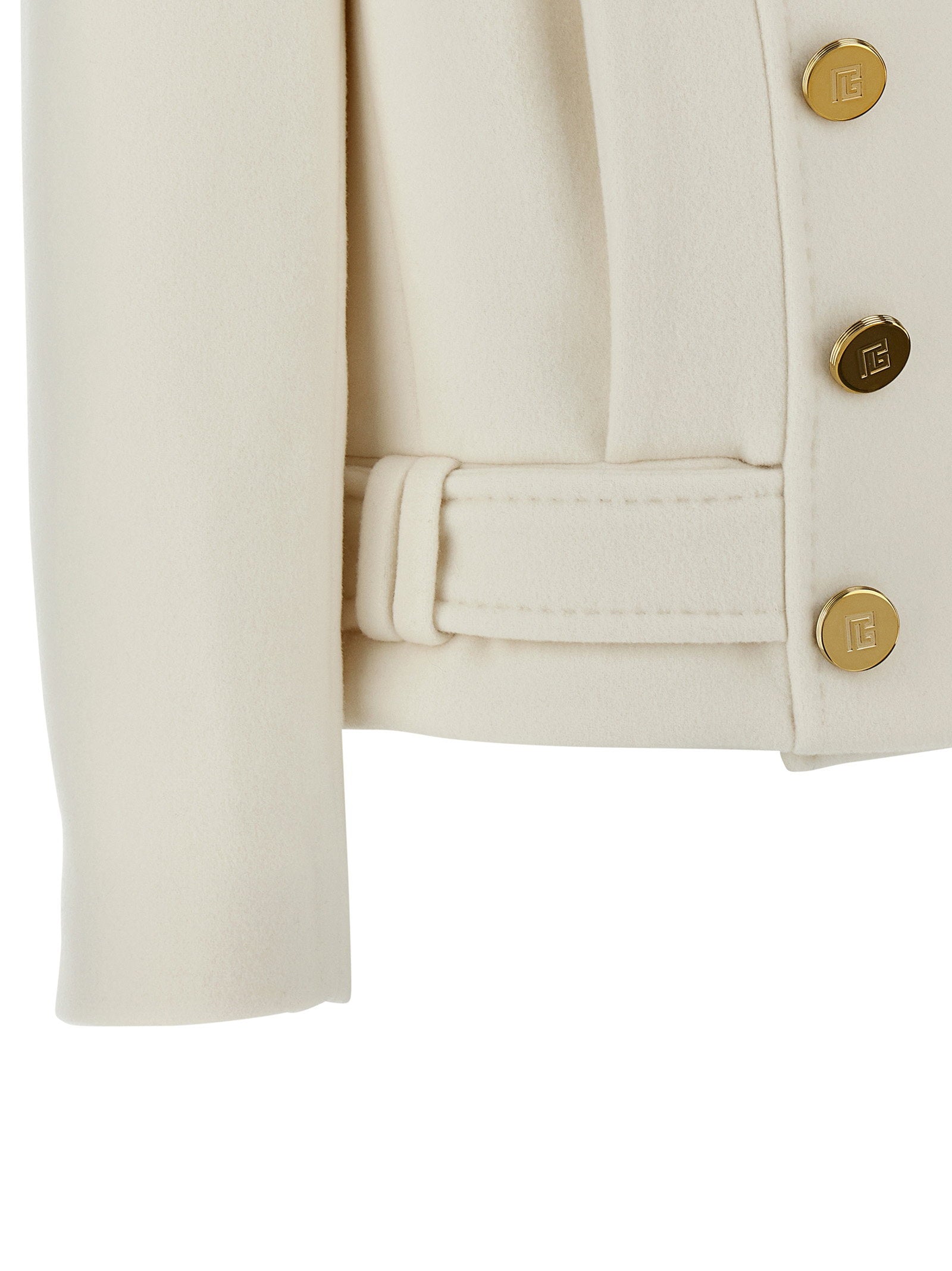 Balmain Double-breasted Coat - view 4