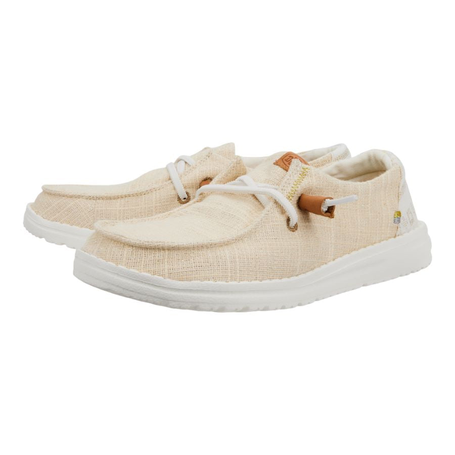 HEYDUDE shoes Wendy Slub Baja Stripe - Tan – Women's - view 2