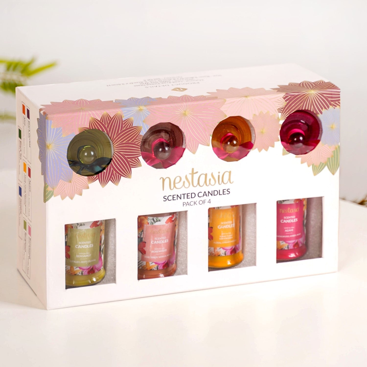 Nestasia Serene Scents Fragrant Candle Gift Set Of 4 - view 2