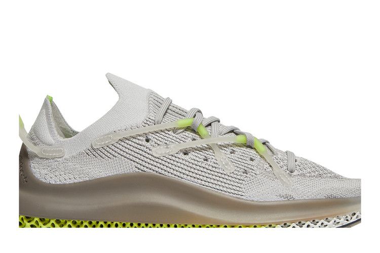 adidas 4D Fusio Grey Solar Yellow - view 2