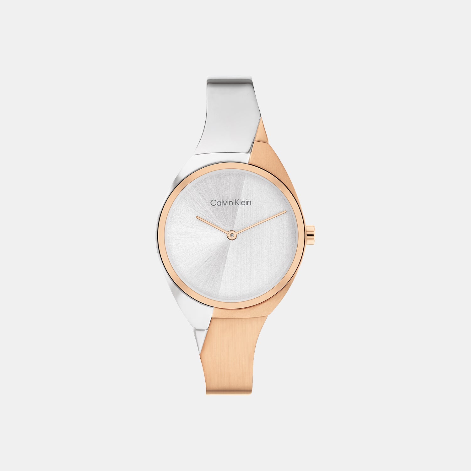 Calvin Klein Charming Women Quartz Silver Dial Analog Stainless Steel Watch 25200237
