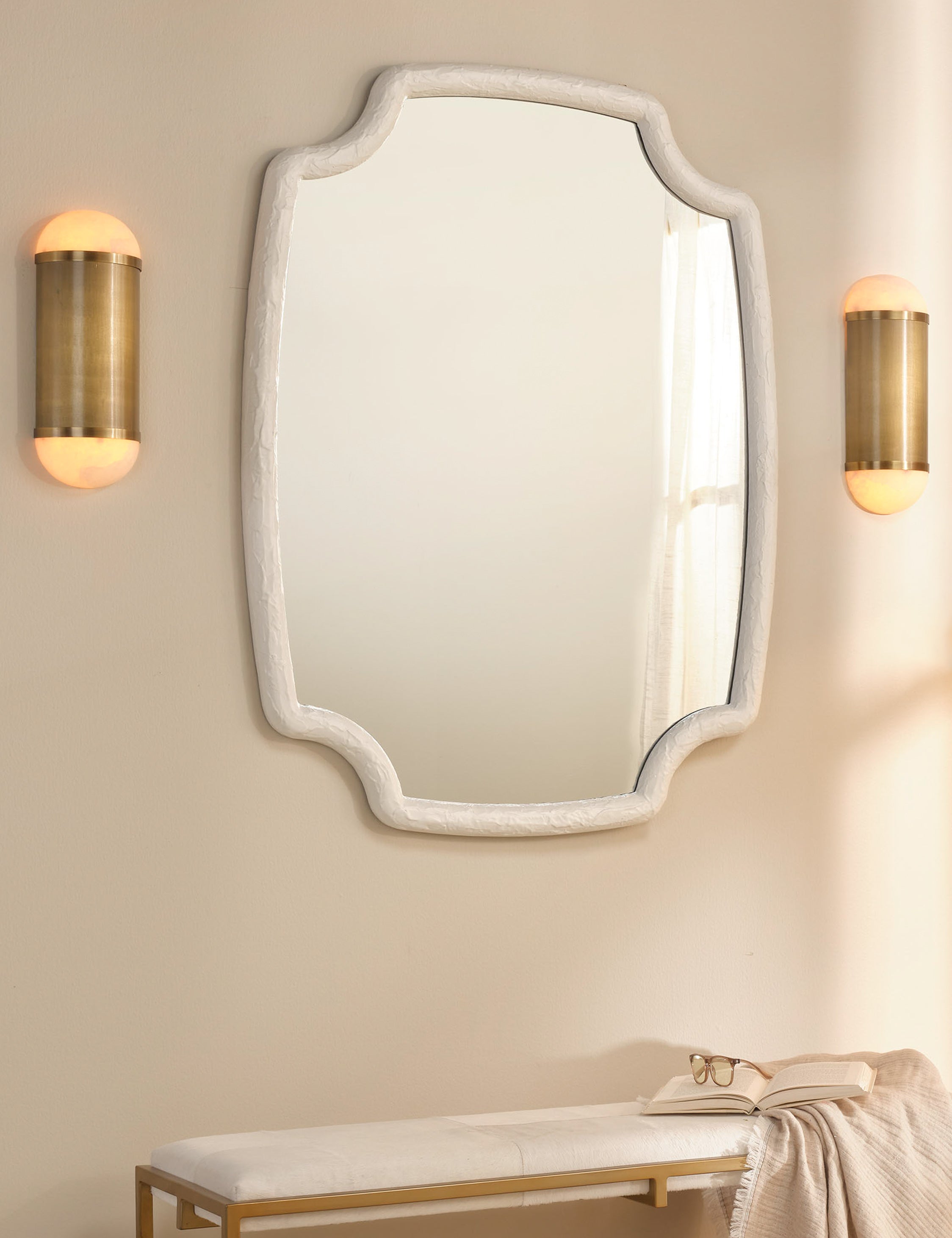 Lulu and Georgia Velasco Sconce – Antique Brass - view 2
