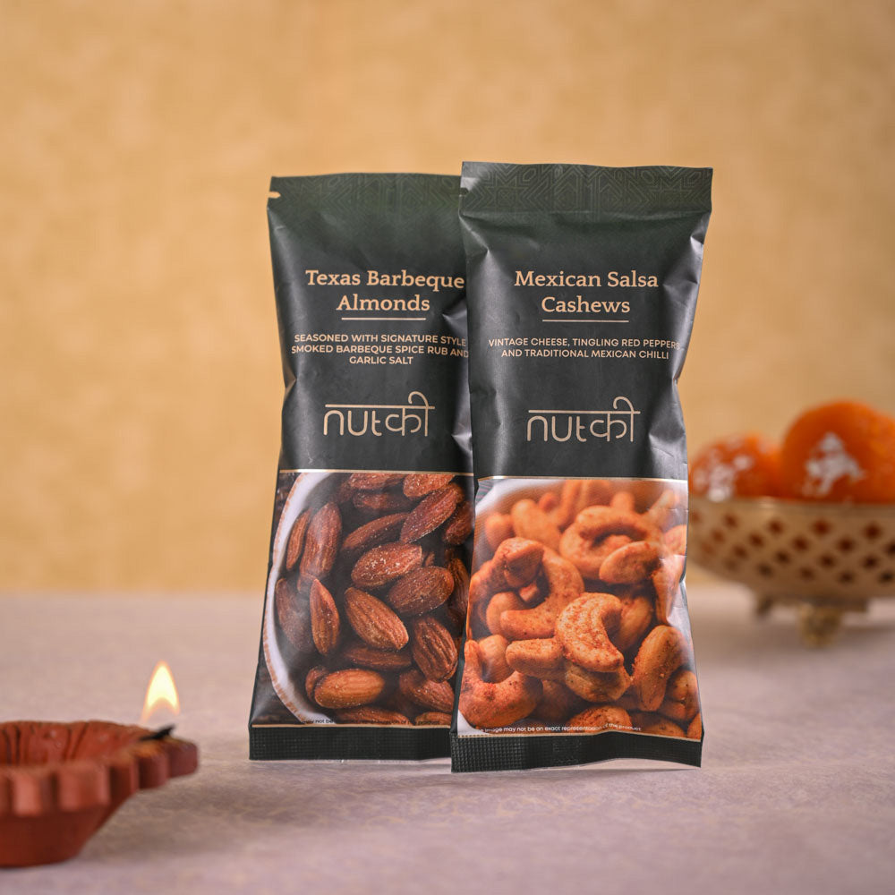 Ugaoo Jade Mini & Nutki Gourmet Nut Mix Diwali Gift Hamper - view 5
