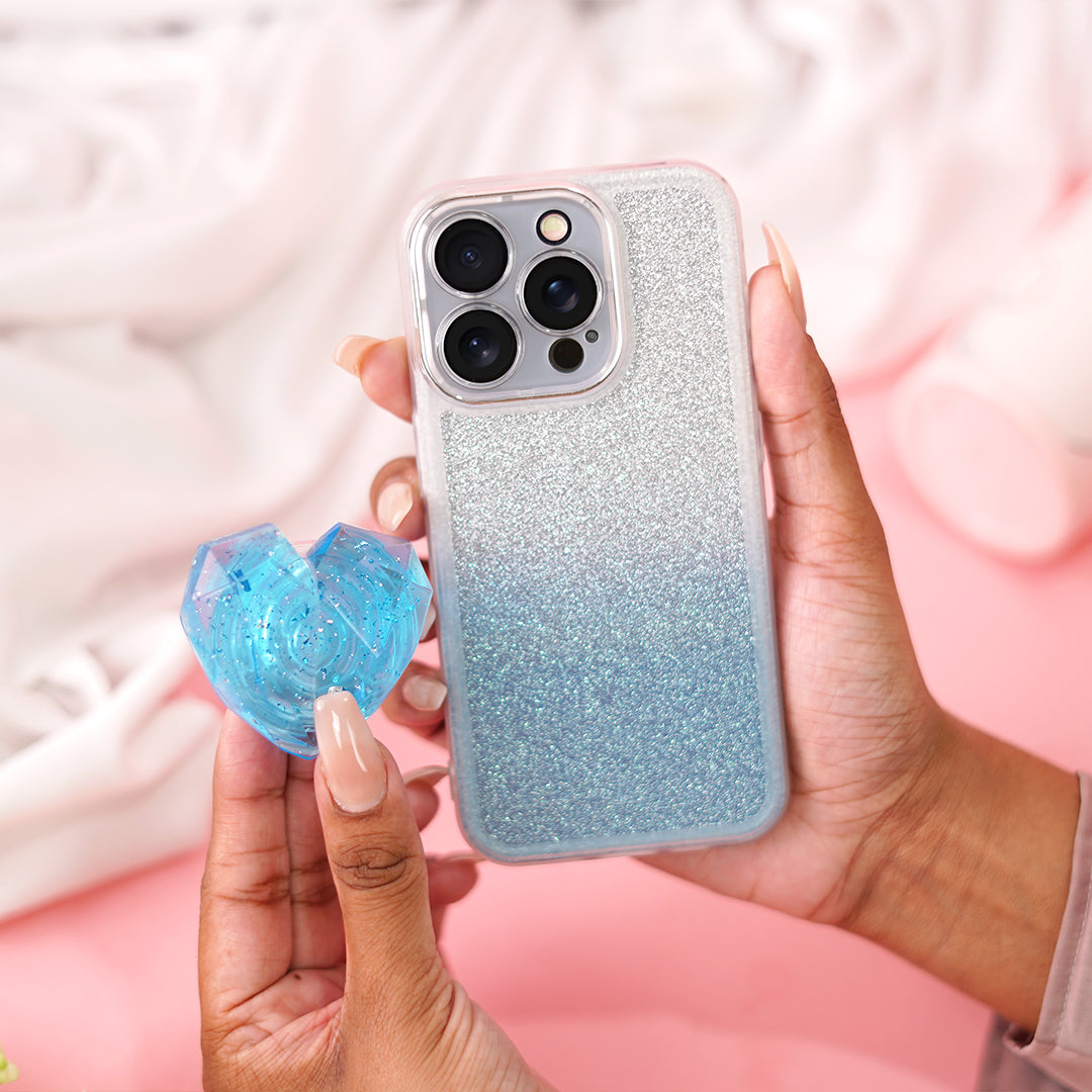 Peeperly Shimmering Bling Heart Case - view 4