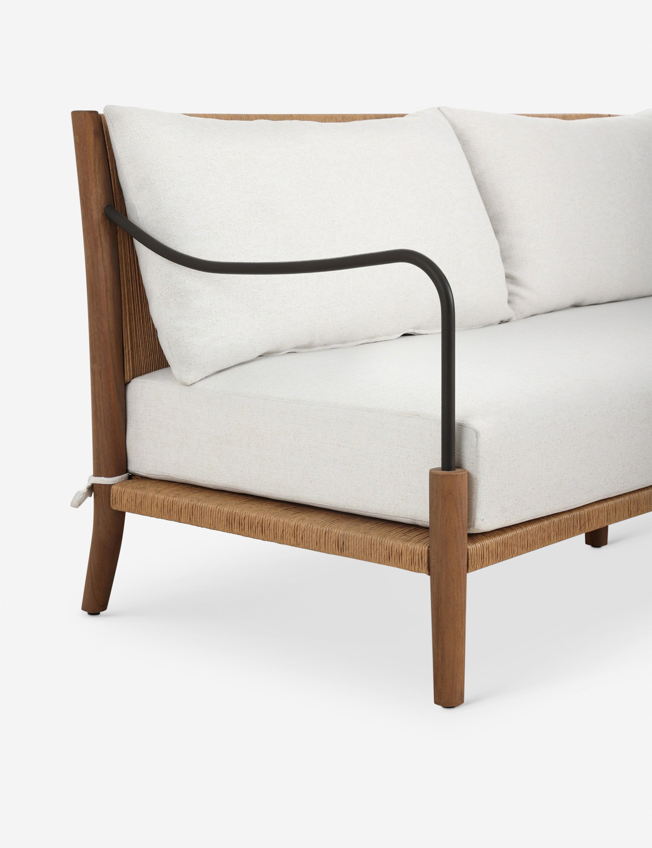 Lulu and Georgia Andover Outdoor Sofa by Amber Lewis x Four Hands - view 6