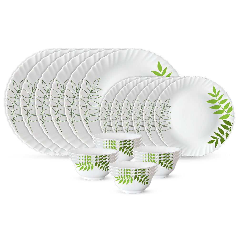 My Borosil Larah by Borosil, Lush Dinner Set