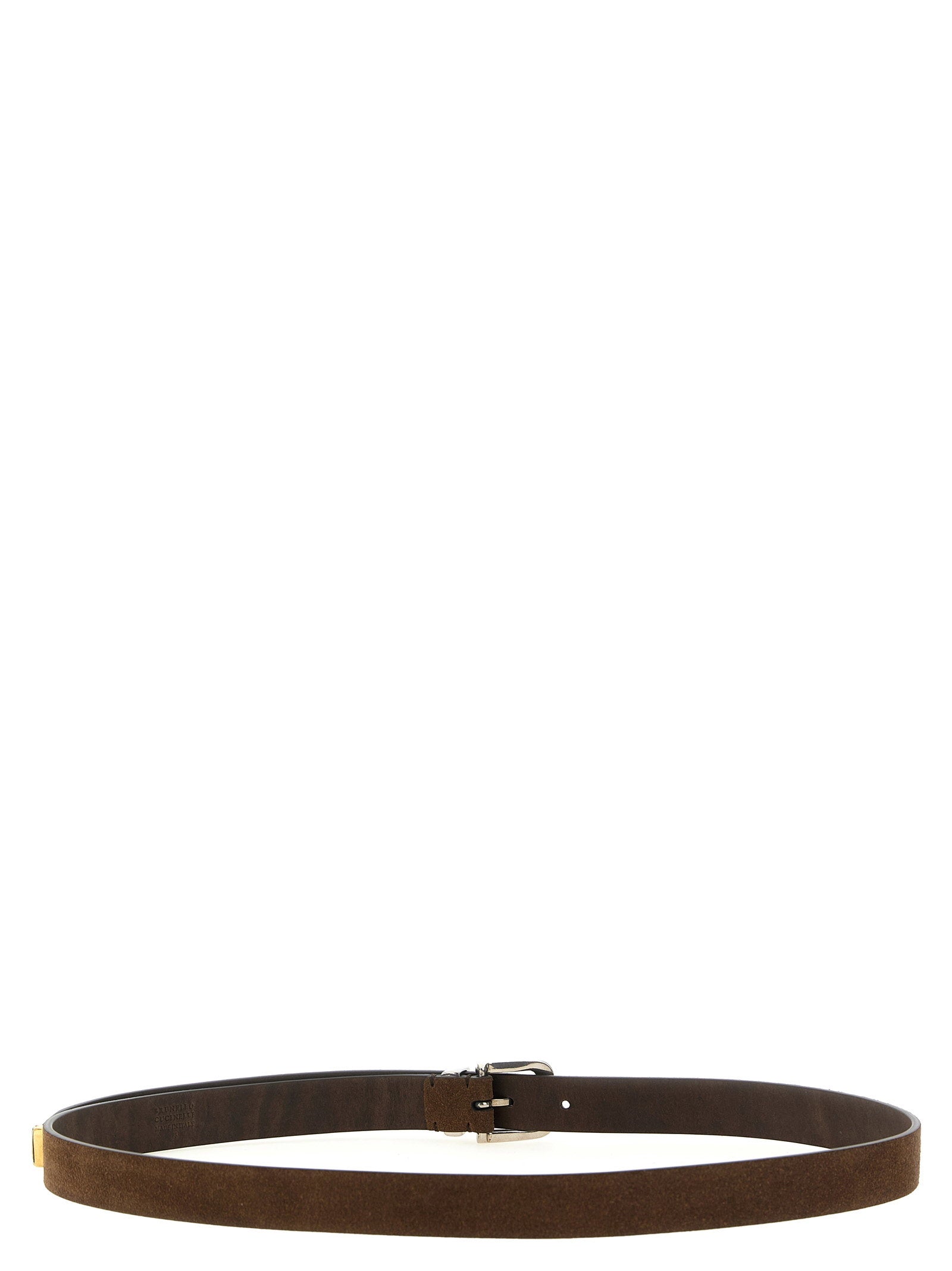 Brunello Cucinelli Inverted Leather Belt - view 2