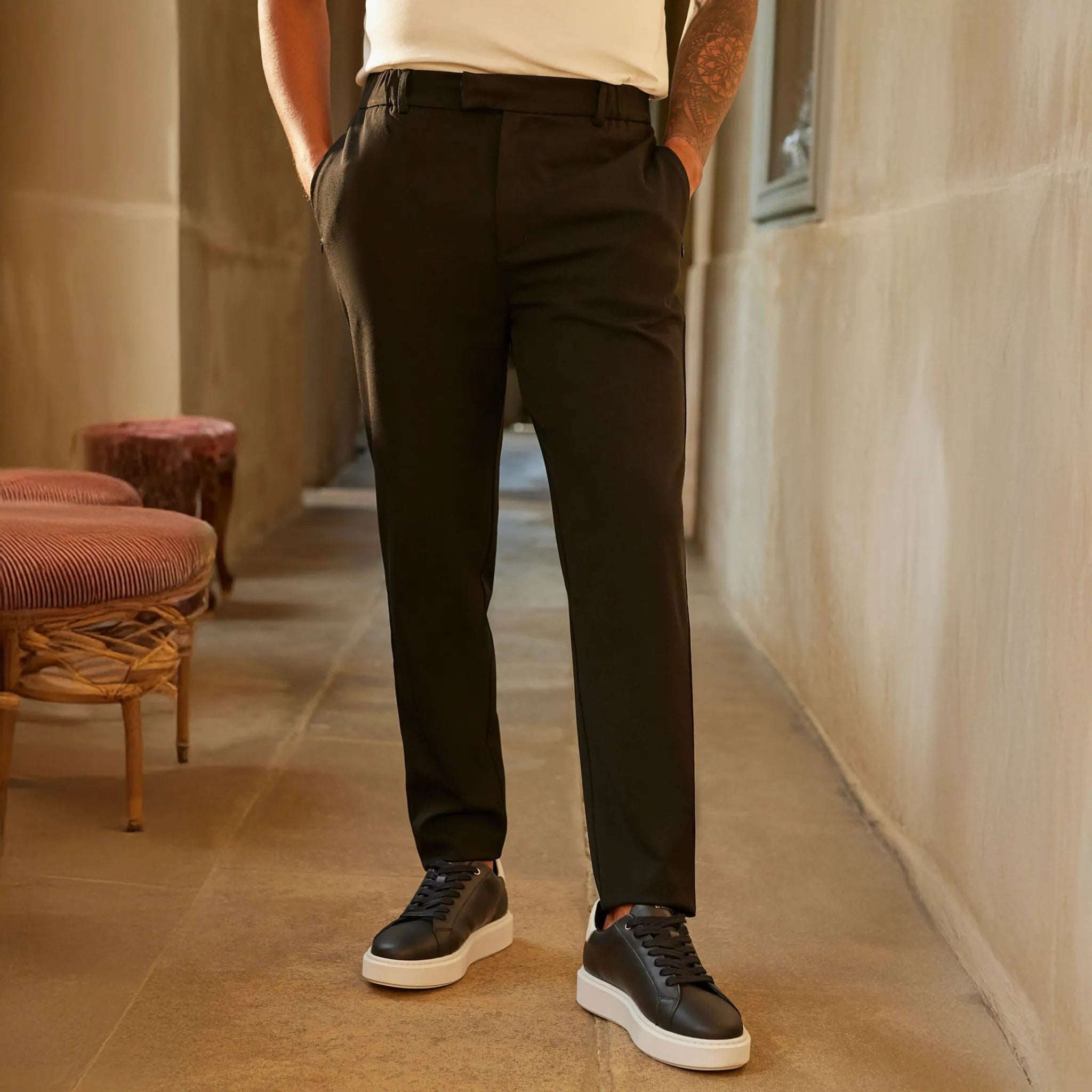 Belier 24hr Black Trousers - view 3