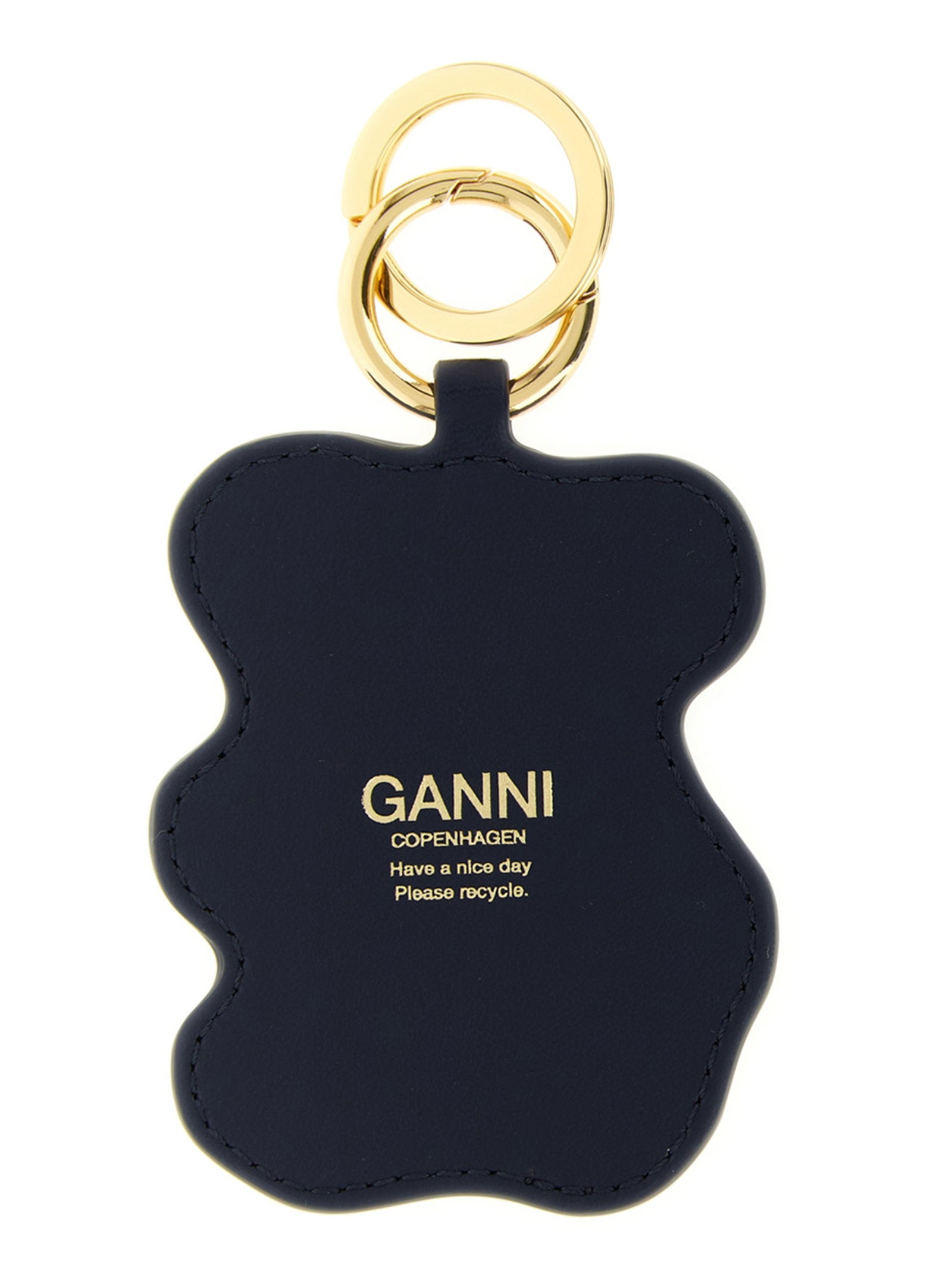 Ganni Bear Keyring – 65% lh 19% pu 16% pl - view 2