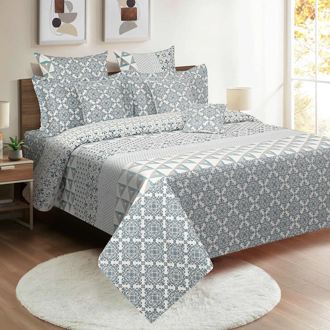 Swayam India Anandam Double Bedsheet with 2 Pillow Covers - 14113 - view 2
