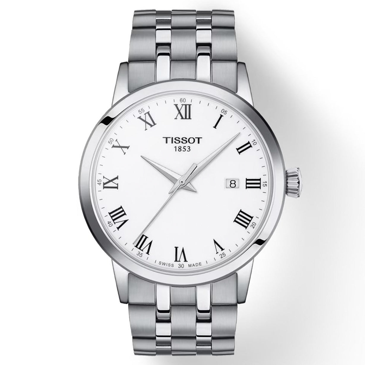 Tissot T-Classic White Dial Men 42mm - view 5