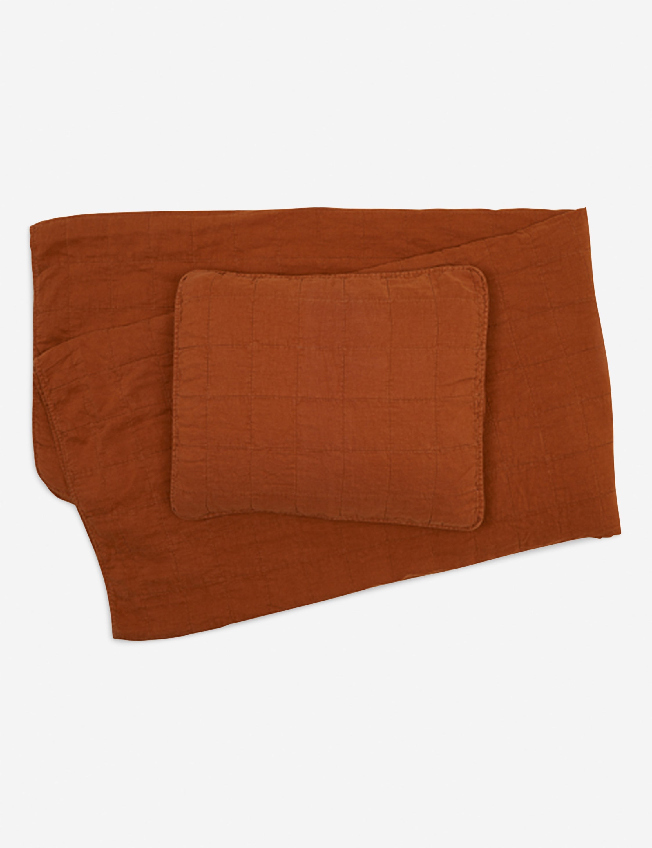 Lulu and Georgia Simple Linen Quilt by Hawkins New York - view 9