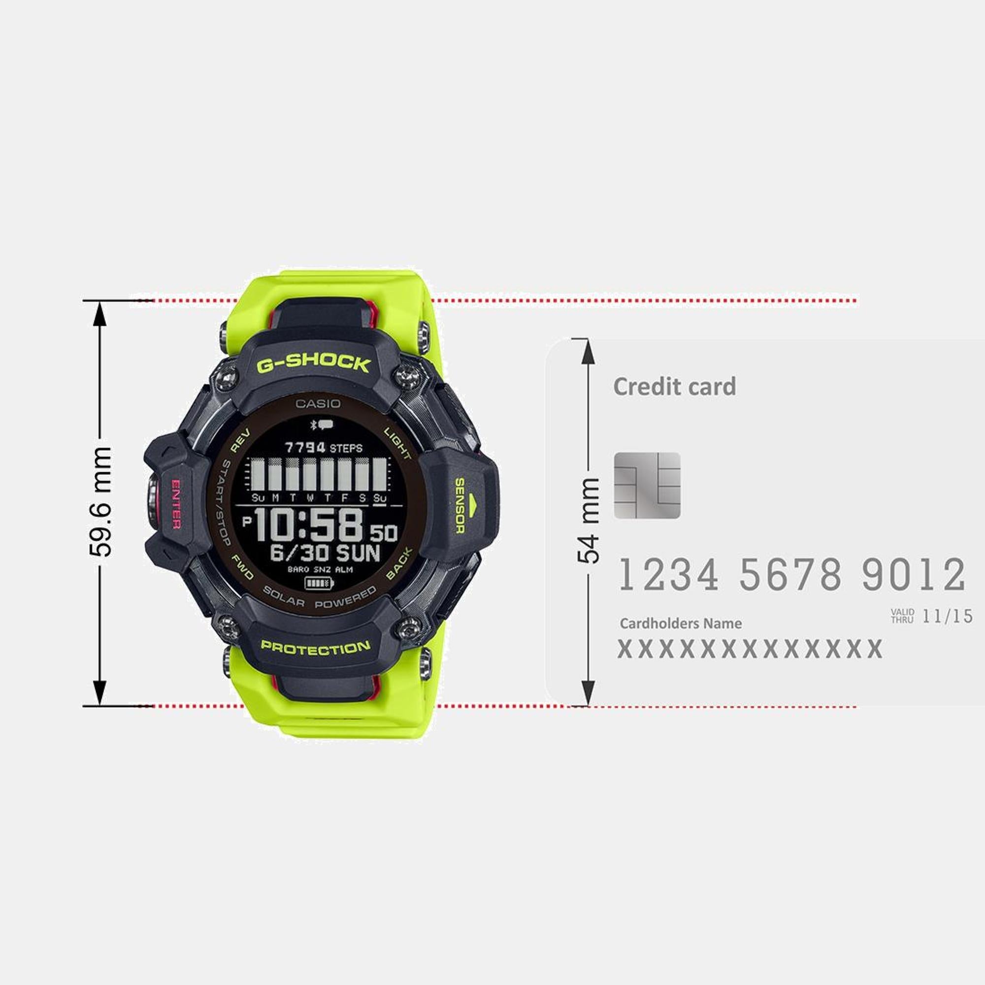 Casio G-Shock Men Quartz Black Dial Digital Resin Watch G1380 - view 9