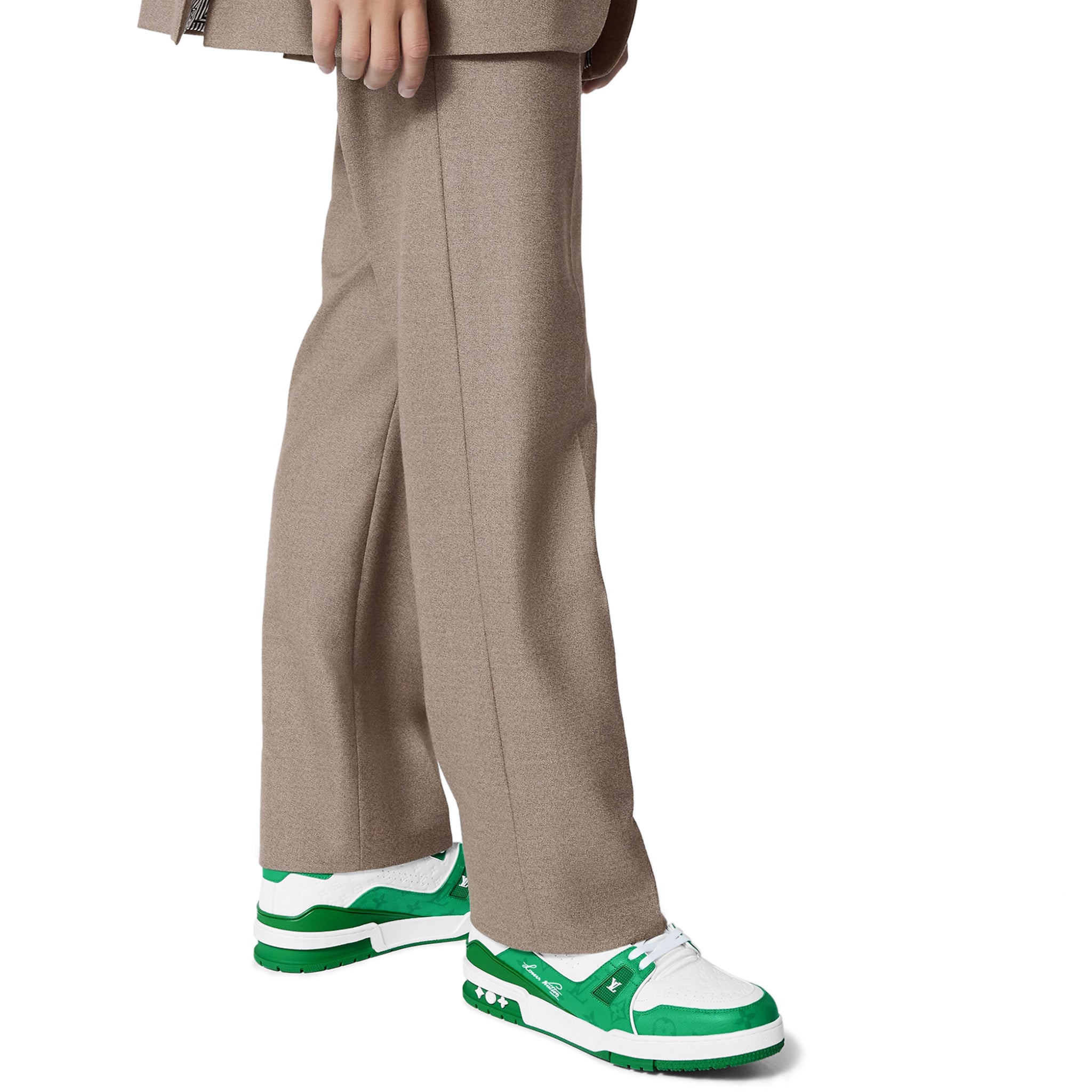 Louis Vuitton LV Trainer '54' White Green Sneaker - view 6