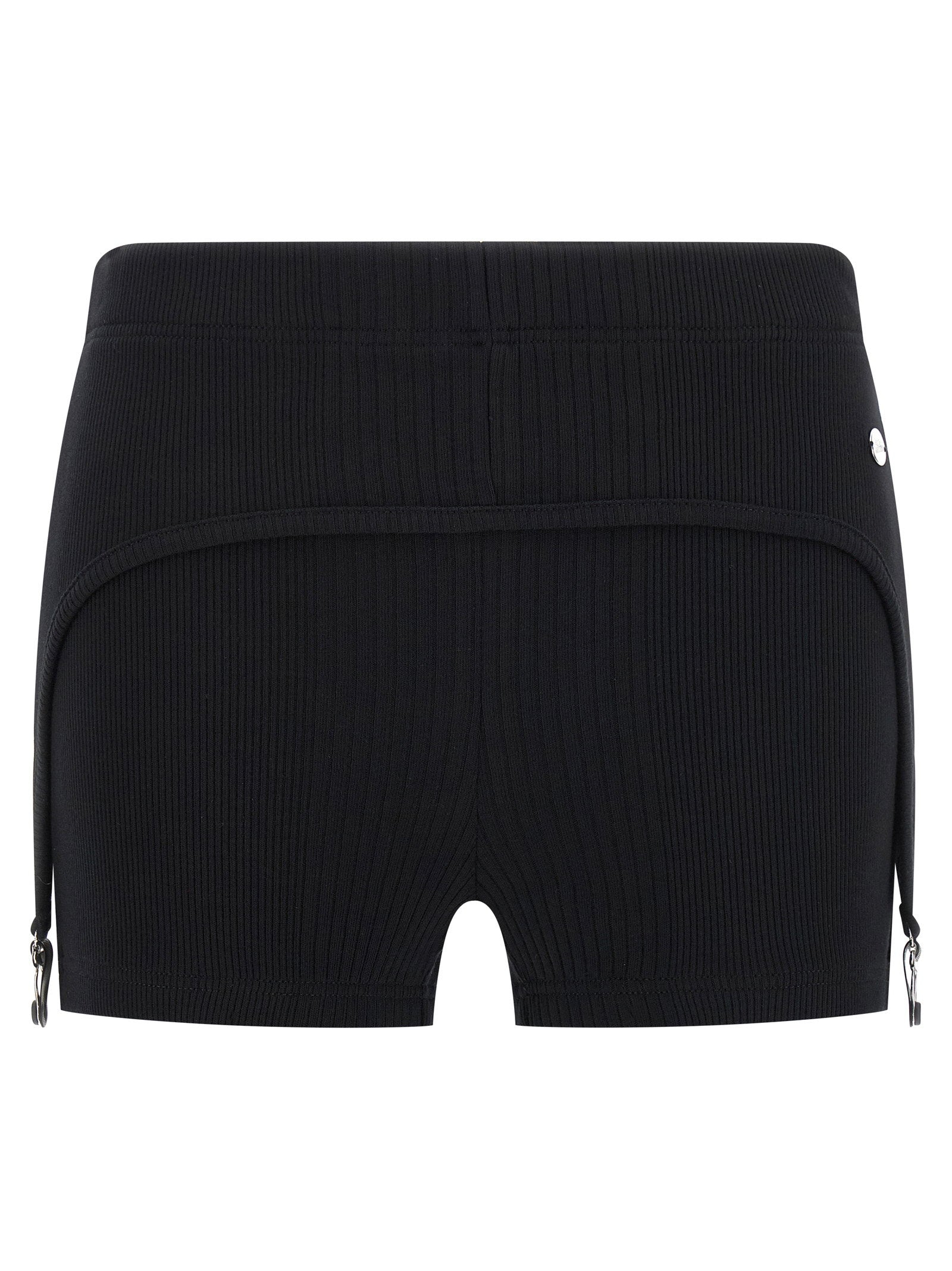 Jean Paul Gaultier The Black Garter Shorts – 100% cotton
