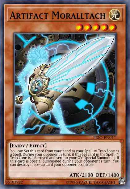 Yu-Gi-Oh! Artifact Moralltach - MP15-EN006 - Super Rare - 1st Edition