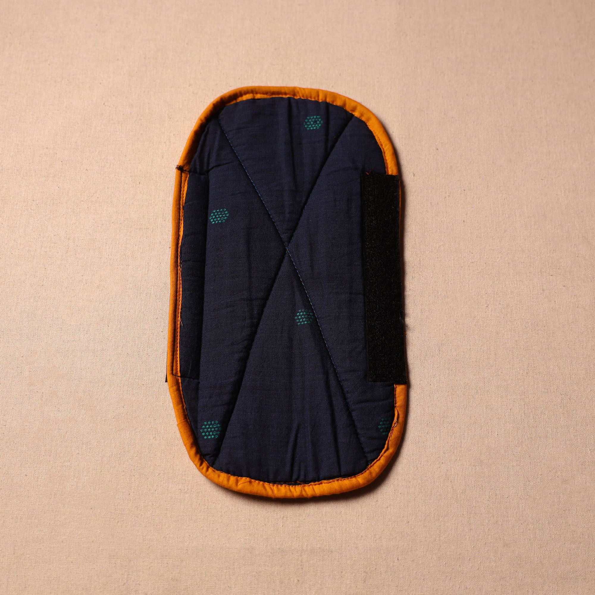 JALPARI Black - Handmade Cotton Fridge Handle Cover 180 - view 2