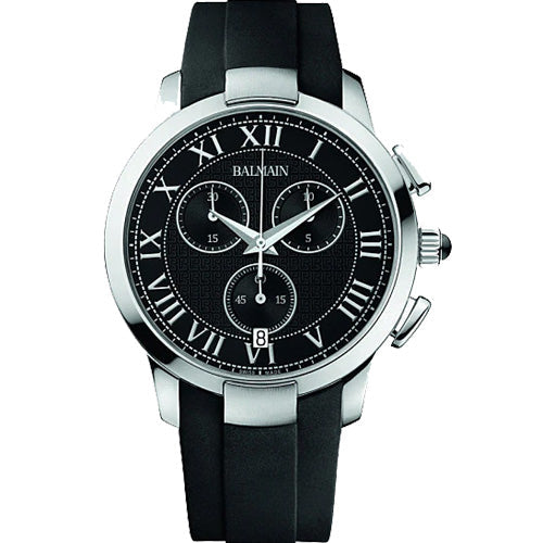 Balmain Iconic Chrono Gent Black Dial Men 42mm