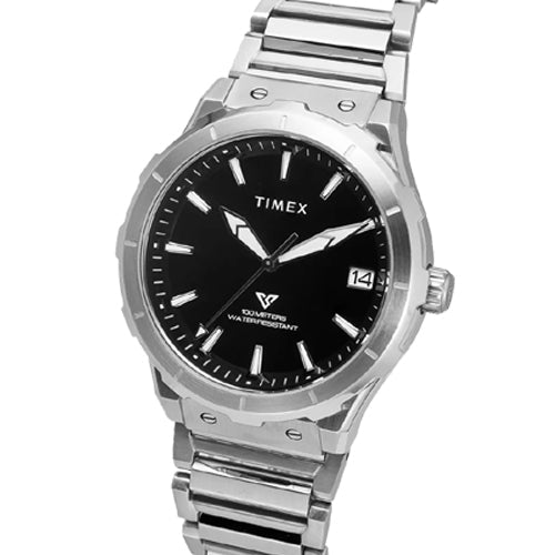 Timex E Class Men Black Round Dial Analog Watch 40.5mm TWEG24805 - view 2