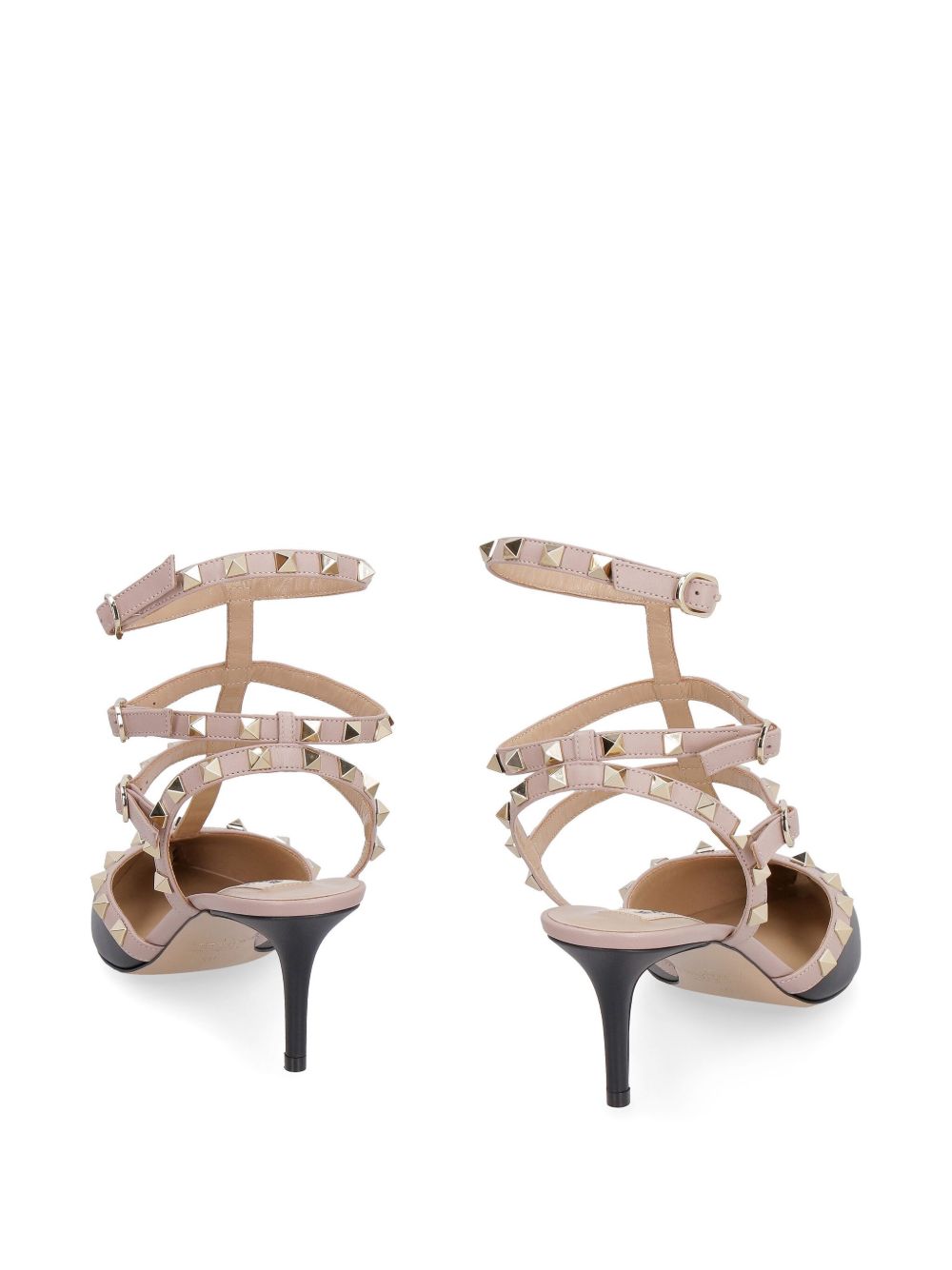 Valentino Garavani Patent Rockstud Caged Pump - view 2