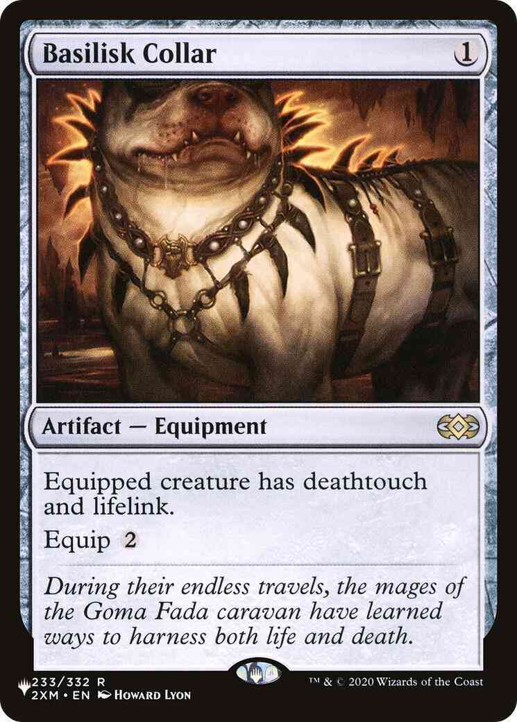 Basilisk collar 2xm-233 – Magic Basilisk Collar [2XM-233] [The List] [Non-Foil]