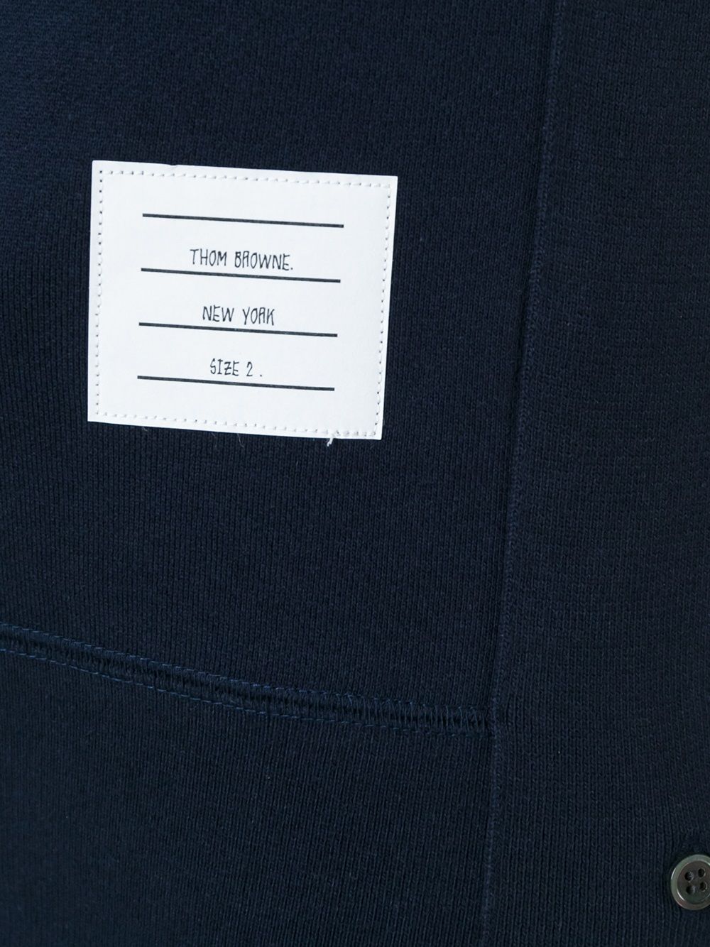 Thom Browne Relaxed fit Crafted in Japan Cotton crewneck sweatshirt - view 5